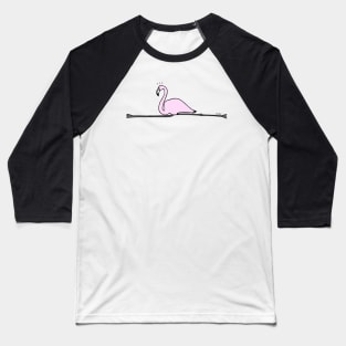 Flamingo Gymnastics: The Flailmingo Baseball T-Shirt